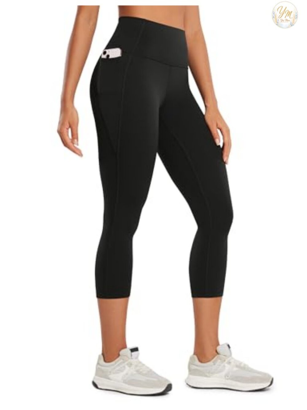 Butterluxe High Rise Workout Capris with Pockets 21 Inseam